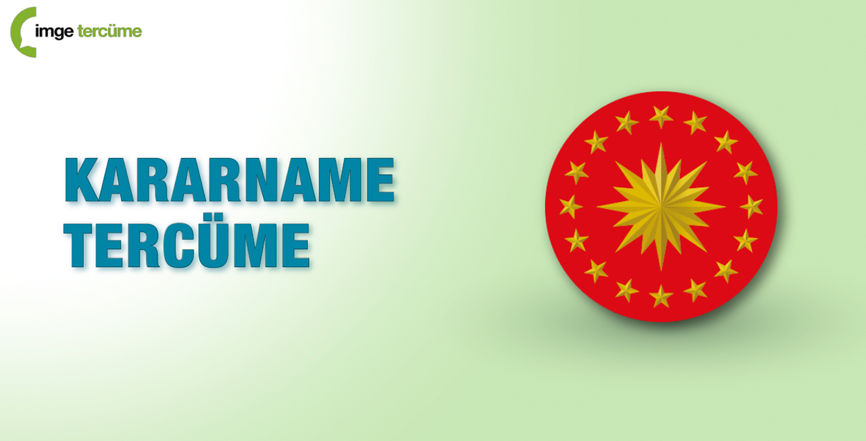 Kararname Tercüme