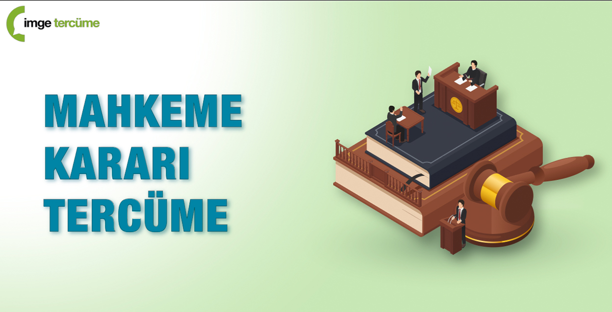 Mahkeme Kararı Tercüme