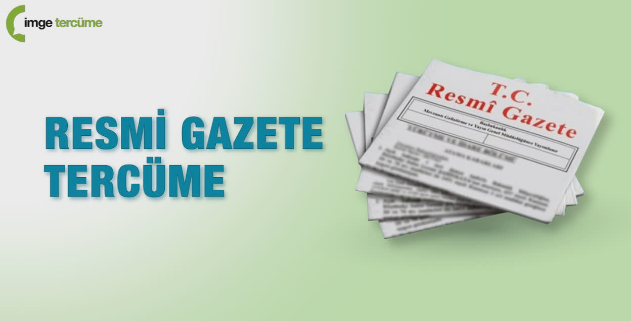 Resmi Gazete Tercüme