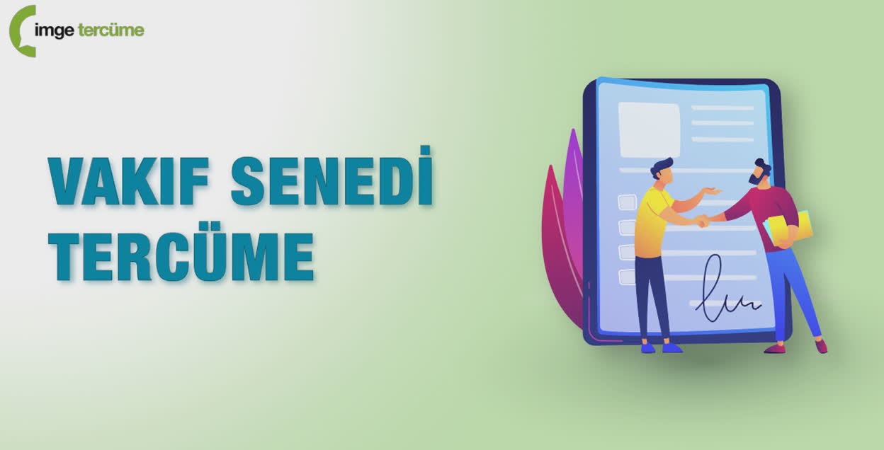 Vakıf Senedi Tercüme