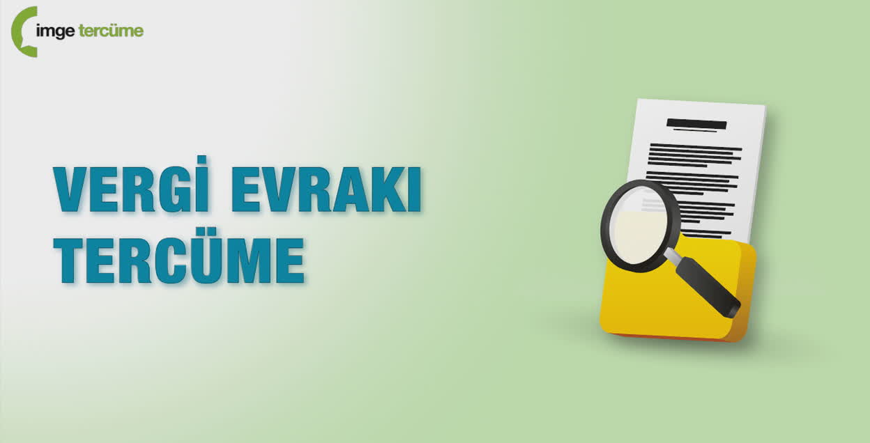 Vergi Evrakı Tercüme